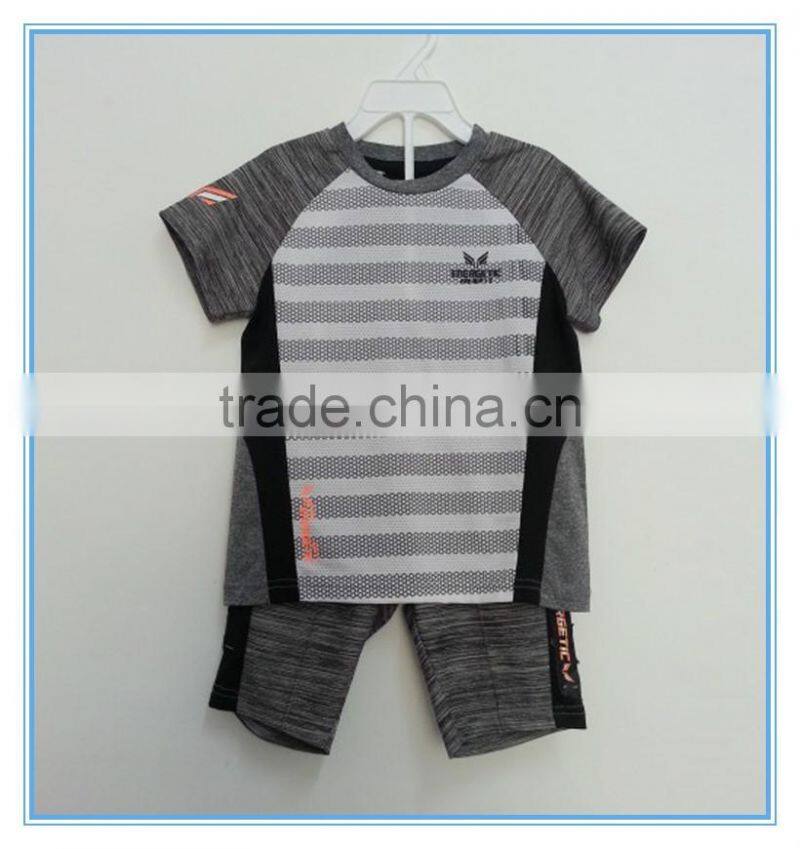 2016 summer kids clothes boys clothing sets printed short sleeve 2 pcs children boy clothes