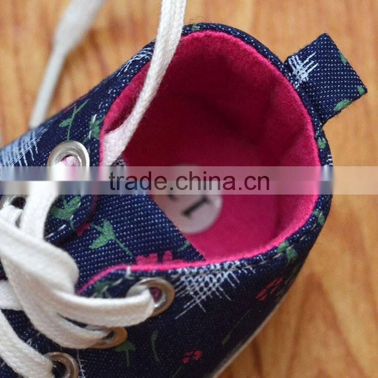 Flower printed baby sportschuhe