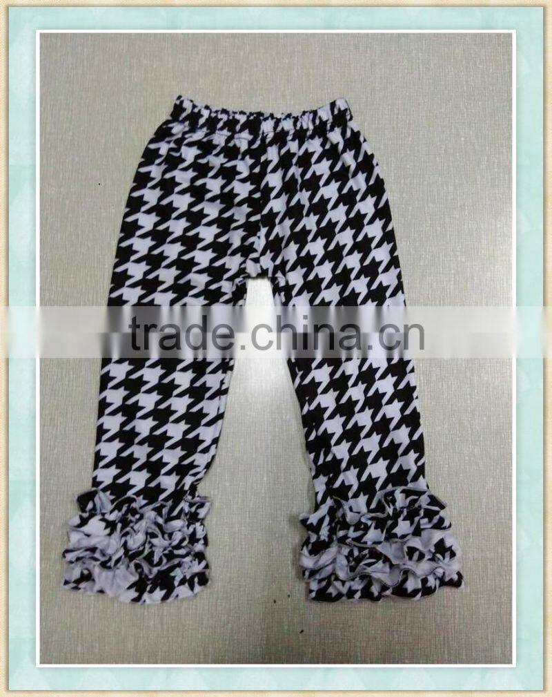 sew sassy icing legging houndstooth ruffle pants wholesale icing pants