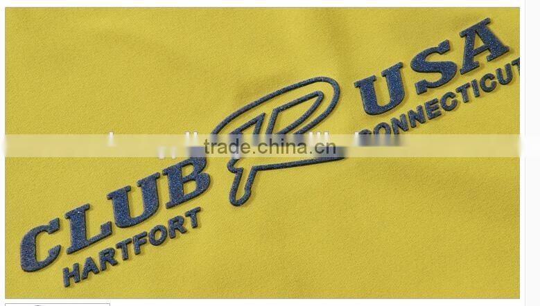 Womens and mens unisex sonic welding printing slim fit t-shirt