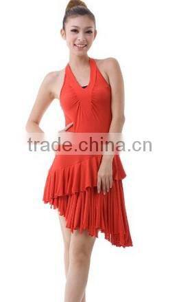 Newest Latin Dancing Costumes, Elegent Dancing Costume, High Quality Dance Performance Wear,Latin Style Tassels Skirt (A49)