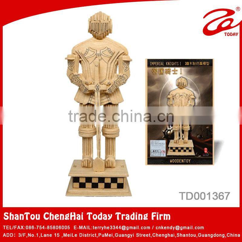 Educational 3D puzzle wooden toy