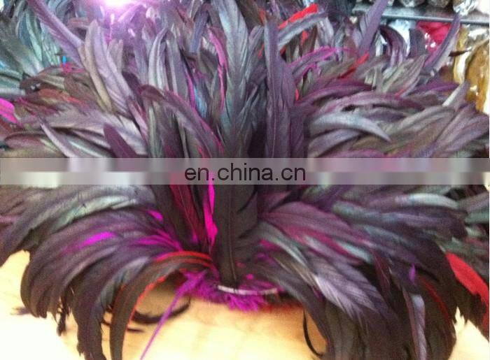 Wholesale factory price 30-40cm rooster tail feathers