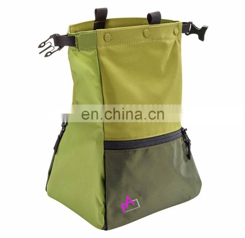 Magnetic closure Roll top and seal Zipper Polyester Chalk Pot