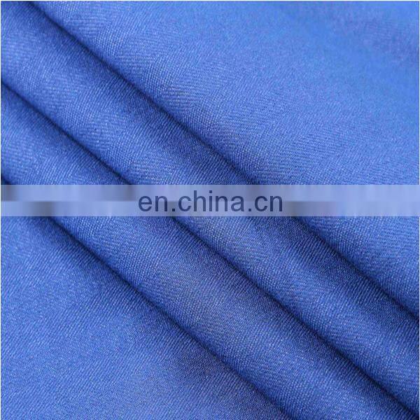 Cotton polyester stretch denim Indigo blue denim with 10oz denim fabric stock