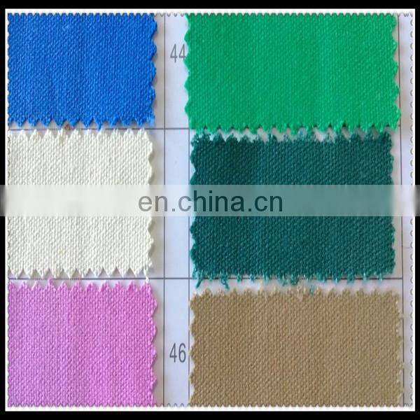 260gsm flame retardant plain cotton canvas fabric for coverall