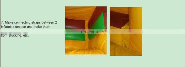 giant sponge bob inflatable castle