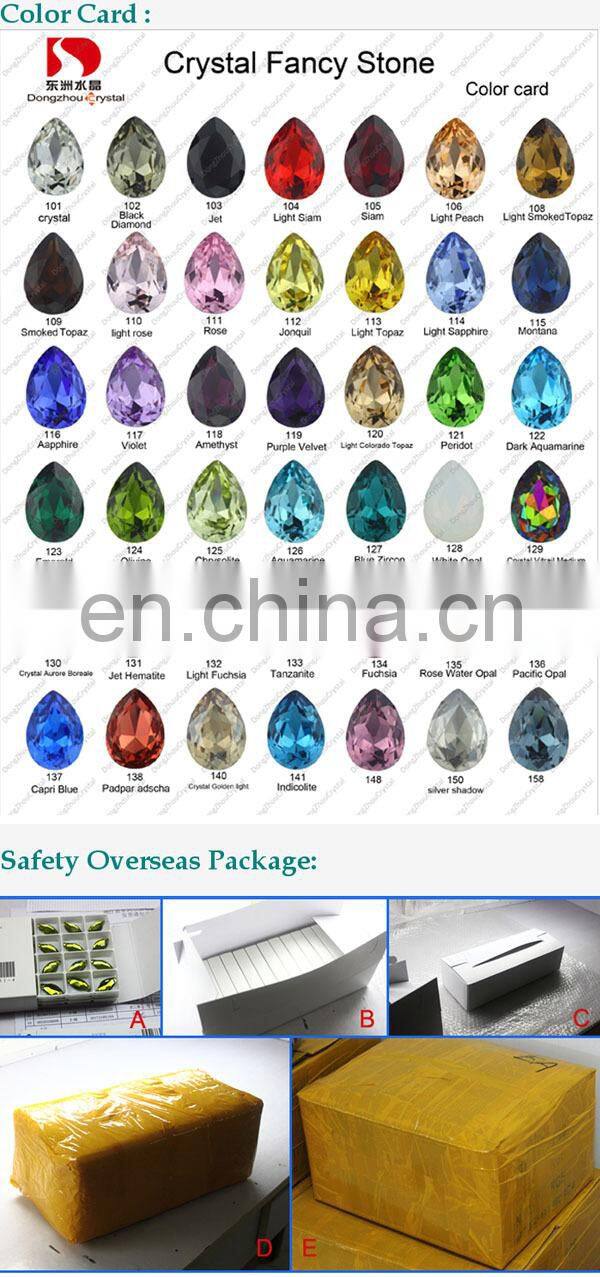 Brilliant Cut Point Back Crystal Diamond For Crystal Craft