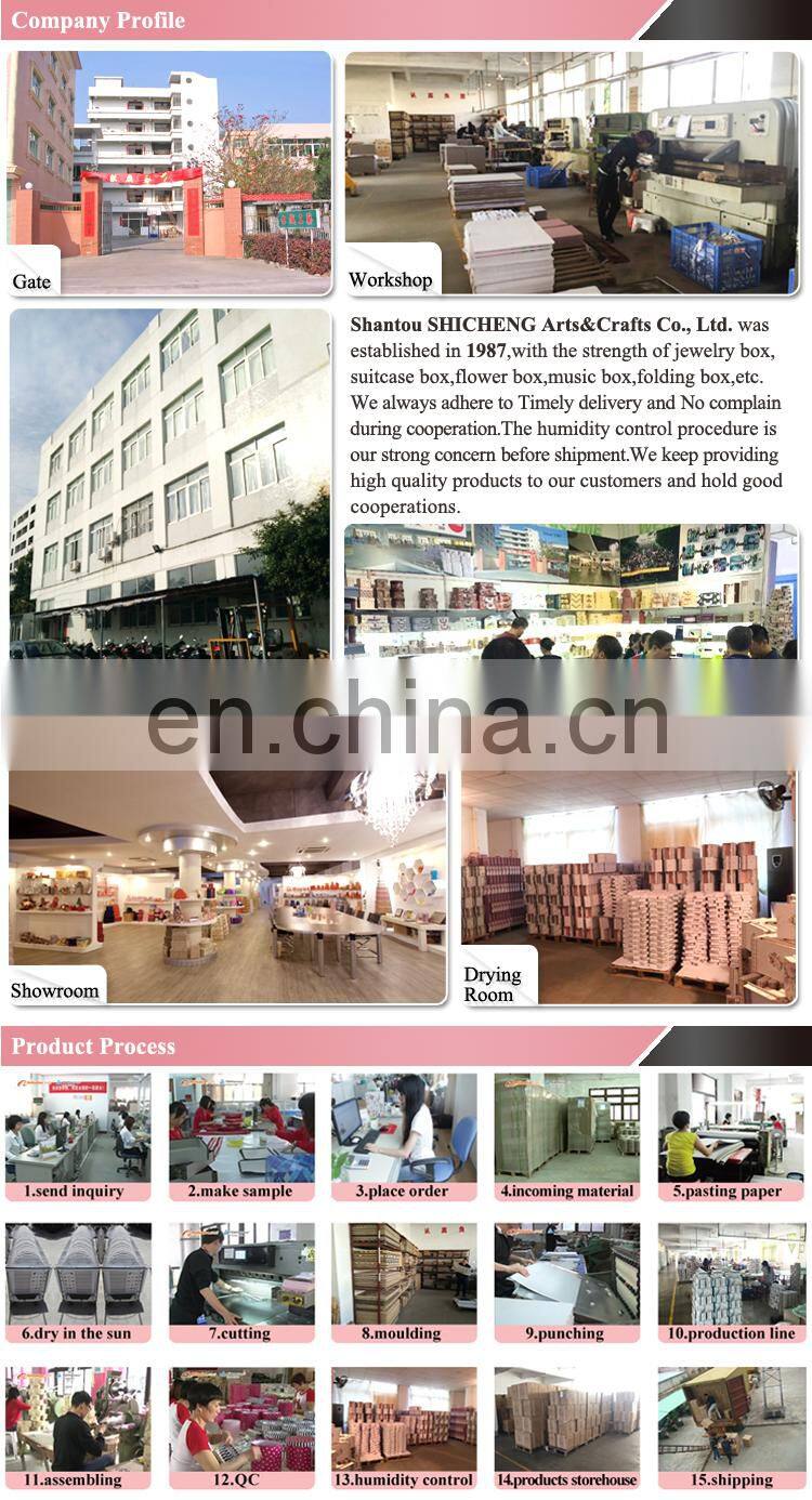 Lovely color children intelligence cardboard toy puzzle box