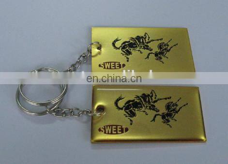 Custom Blank Plastic Key Tag which insert paper