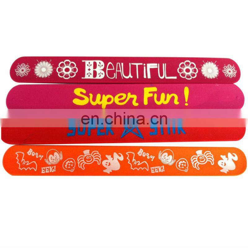 quality brand printable oem made sport silicone bracelet