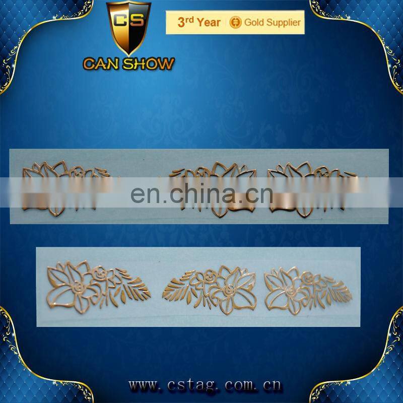 Fashion sunglasses decorative metal stickers