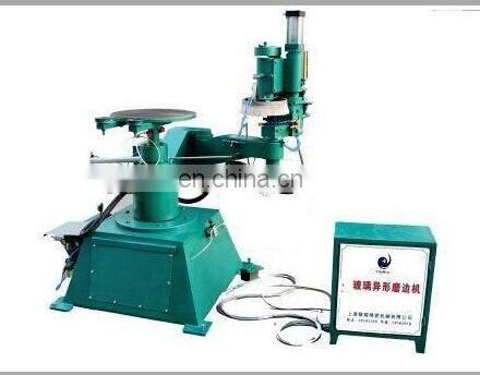 Glass abnormity edge polishing machine