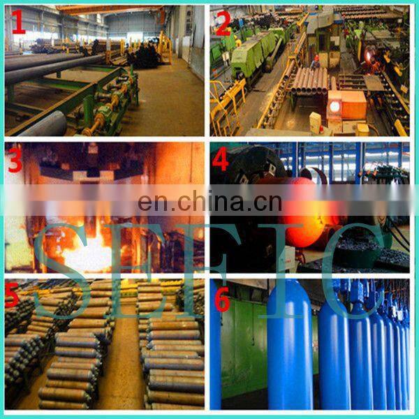Disposable Stainless CO2/Argon Gas Empty Steel Cylinder