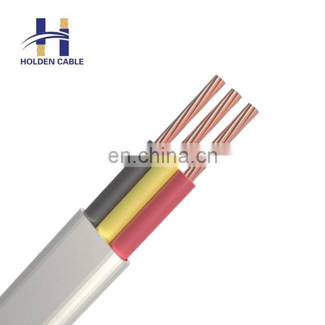 Online shop competitive price three phase thick flat electric cable