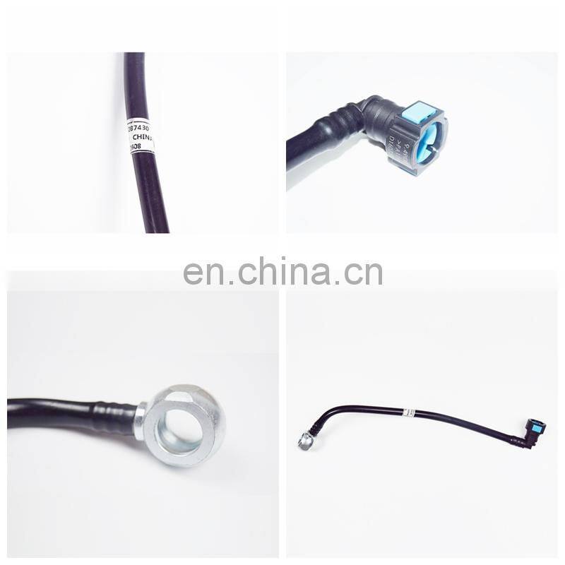 Dongfeng truck diesel engine metal ISDE 3287430 inlet pipe