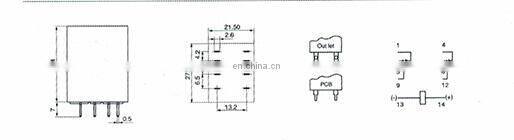 QMY2-NT The replacement of the DRM270024LT 270730L intermediate relay AC220/DC24/12V 10A