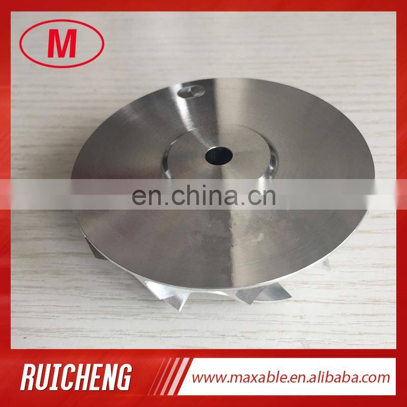 T04B 409179-0024 54.14/69.96mm 6+6 blades turbo billet/milling/aluminum 2618 compressor wheel for 409640-0001/409770-0001