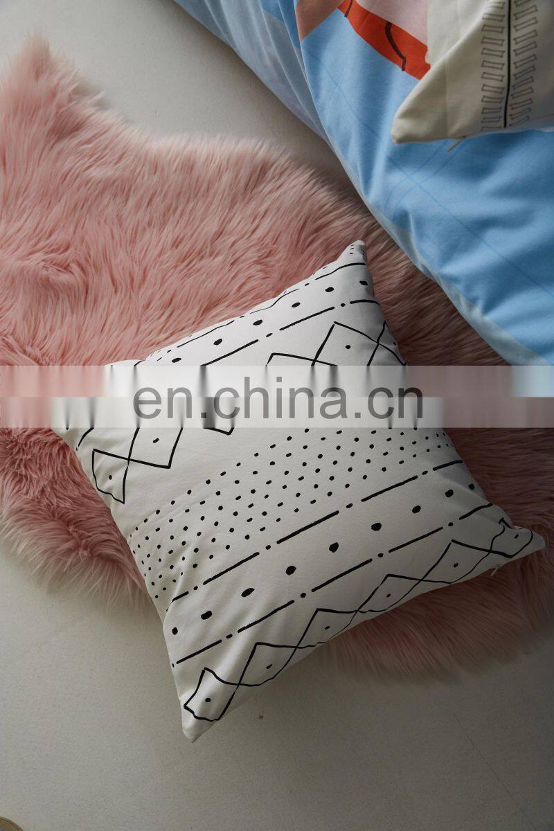 Home deco decorative pillow covers nordic cushion covers 100 cotton wholesale cushion covers
