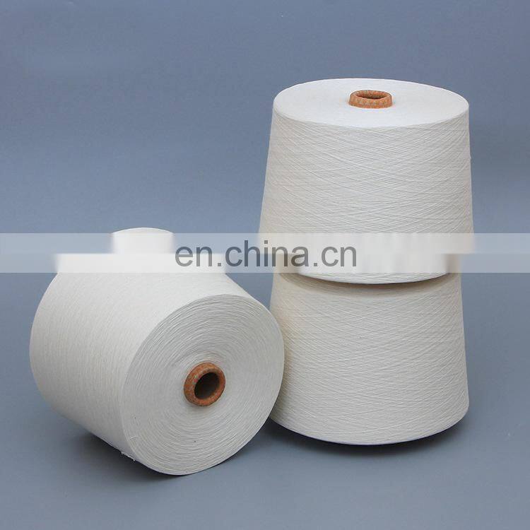 Dyed Custom high quality ring spun 21s-32s black white color combed 100% cotton yarn for socks on sale