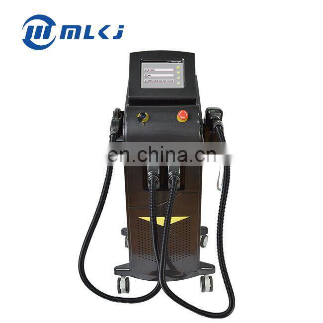 Best q switch nd yag laser skin whiten ipl / elight alexandrite 808nm laser hair removal machine with best price