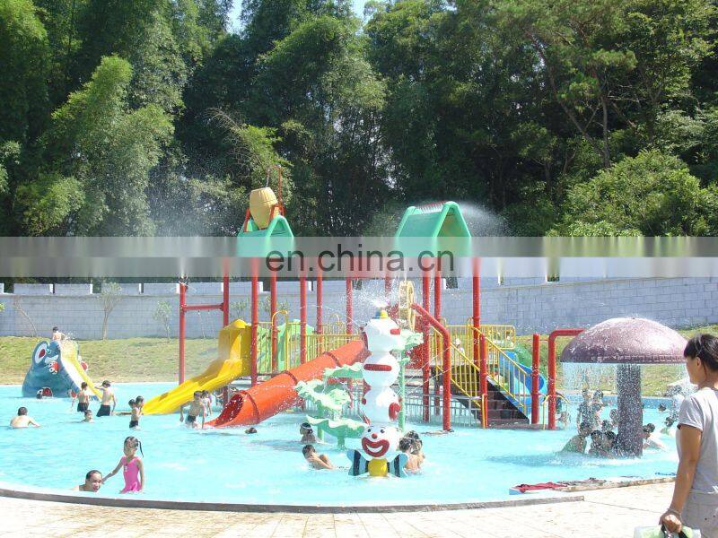 customized Design residential splash pad zone water play equipment