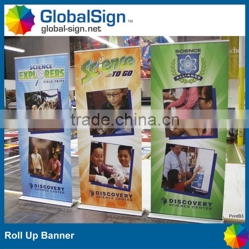 Shanghai GlobalSign cheap and hot selling roll up banner stands