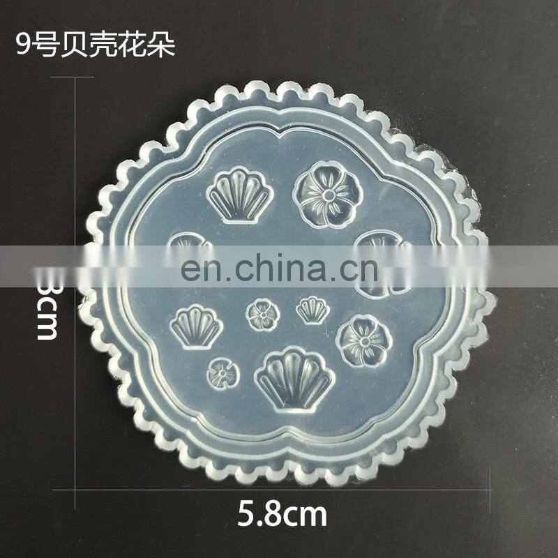 Daisy Flower Silicone Mold Leaves Resin Mold For DIY Nail Art 3D Mold Acrylic UV Gel