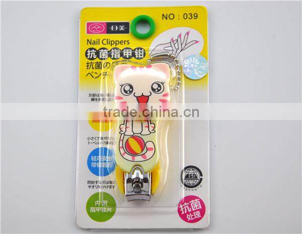 Little cat China cosmetic factory cute nail cutter set nail clipper kits