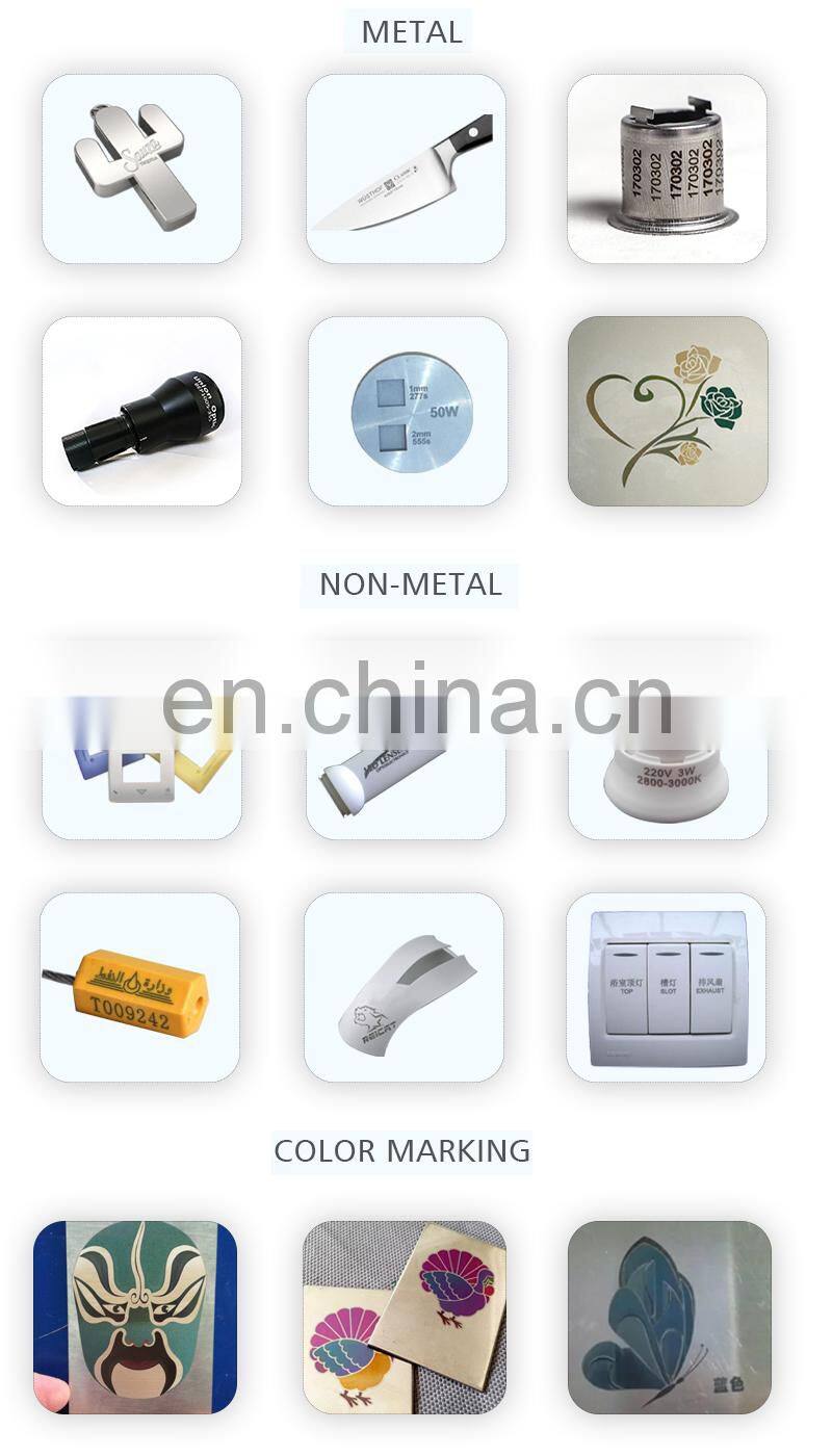 High precision portable type fiber laser marking machine, economic fiber laser marker on sell