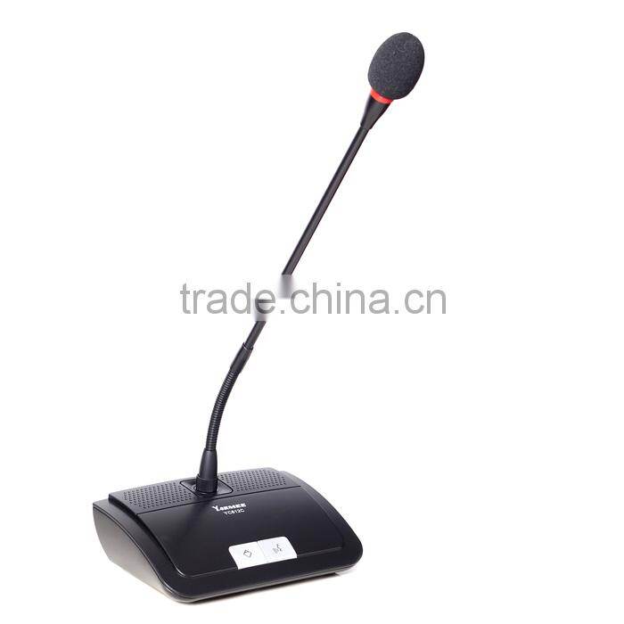 Good quality conference system desktop microphone with delegate microphone YC812
