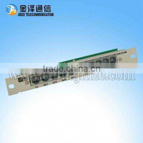 FTTH unshielded 25 port voice patch panel