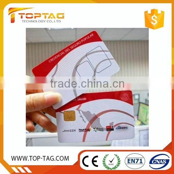 ISO7816 SLE4428 Contact IC Smart Card With PVC Material