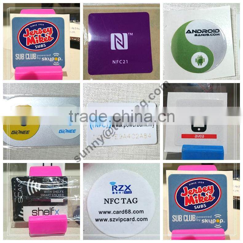 ISO14443A 13.56mhz Passive HF RFID NFC wet inlay in chip Topaz512