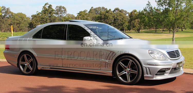 W220 W-style body kit for S-CLASS W220 2003~2006year FRP material