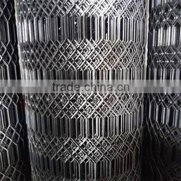 expanded metal sheet galvanized gothic mesh