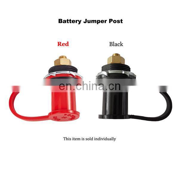 Vehicle Car Remote Brass Battery Jumper Charging Bump Post For Auto Truck Boat ATV Can-am