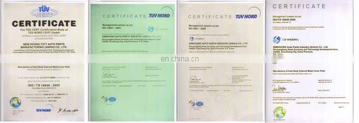 Hot selling autoparts replacement for KIA CERATO 13- car engine hood accessories OEM 66400-B5000