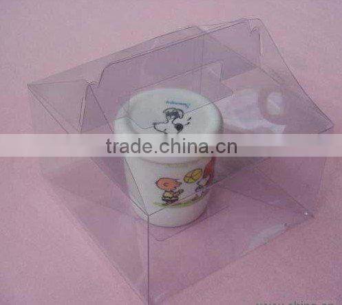 Hot sale cheap custom clear pvc box , plastic packaging box made in china