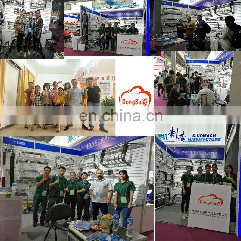 Car Accessories Rear Bumper Off Road Side Bar Stainless Steel Rear Guard For Hilux Vigo