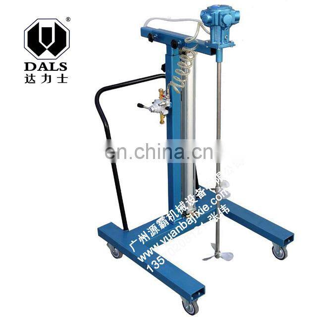 200L Air Pneumatic Automatic Lifting Paint Mixing Machine,Industrial Liquid Mixer Machines