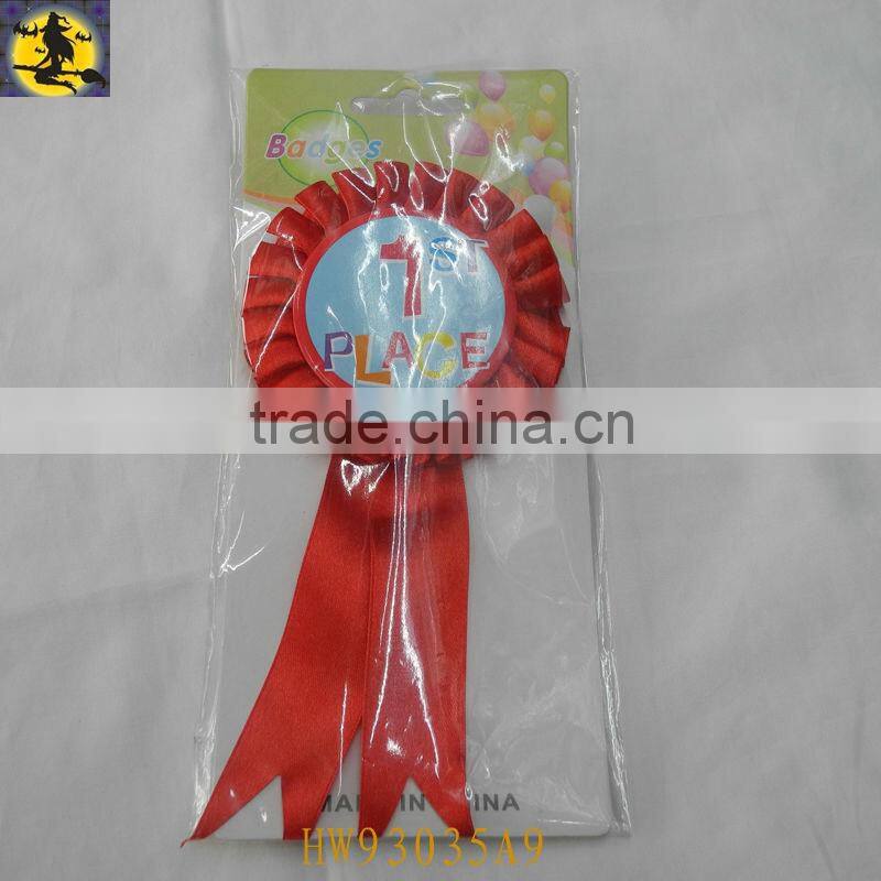 Red The First Place Lettering Medal of Honour