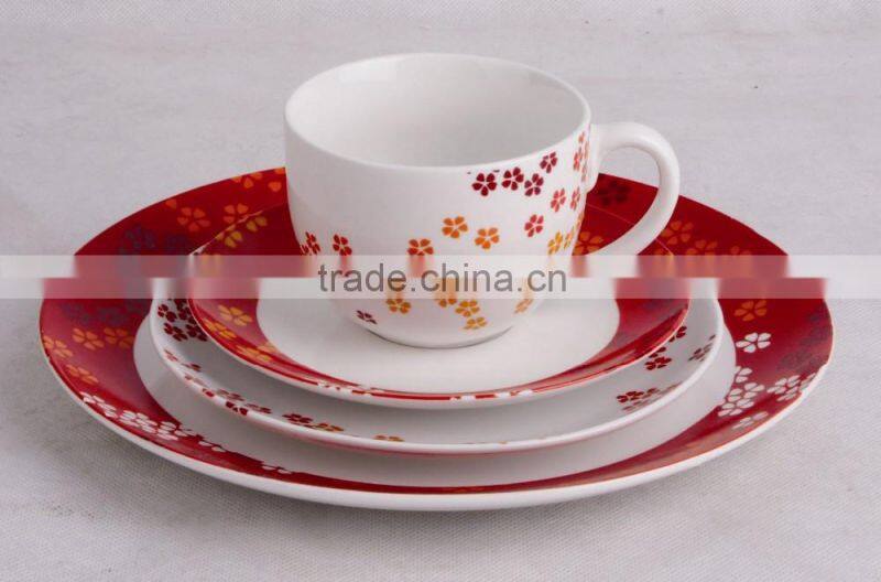 Ceramic Material and Eco-Friendly Feature copper dinnerware set Dinnerware Sets Dinnerware Type and Supper white/normal white