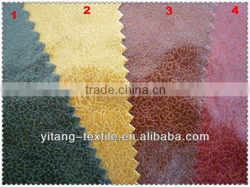 PU synthetic leatherette fabics