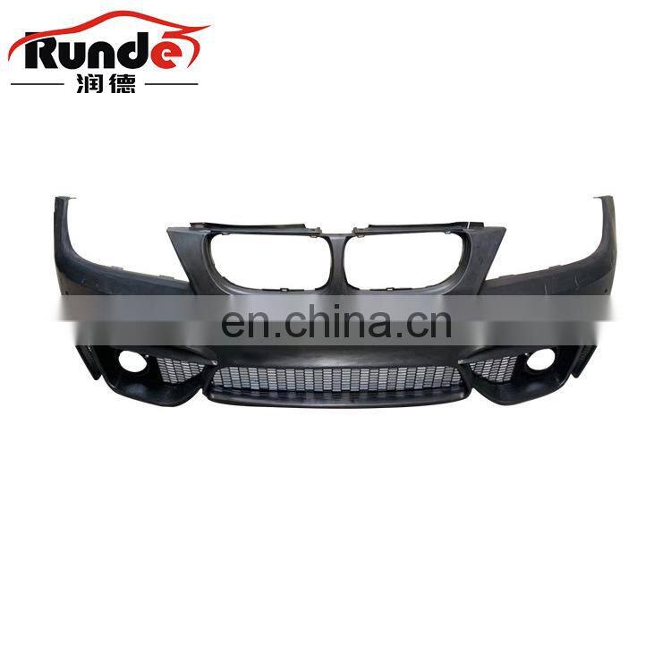 Runde Higt Grade Quality Fender Car Front Rear Bumper Side Skirts For BMW 2005-2011 E90 Upgrade M4 Style Body Kit