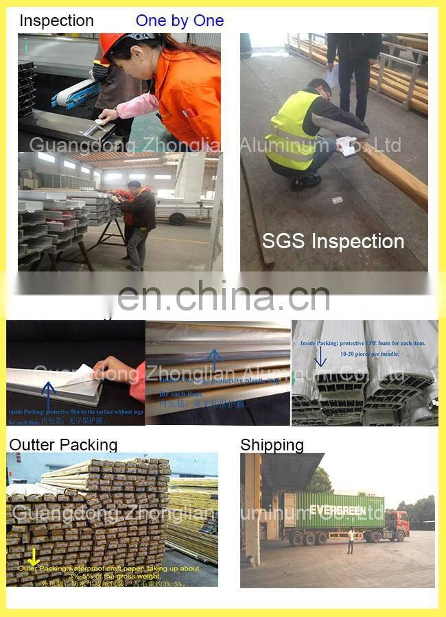 custom 6061 6063 aluminium curtain wall profile , extruded aluminum profiles , architectural aluminium profile