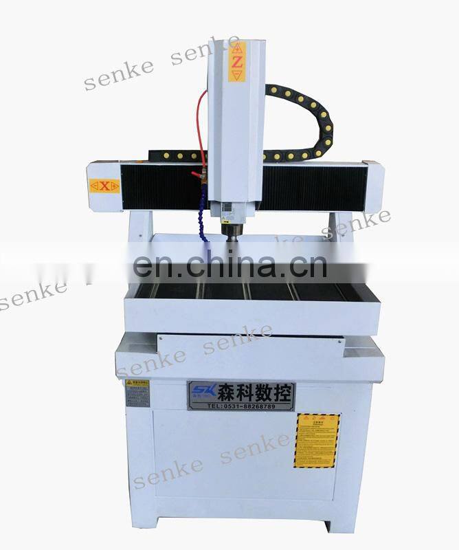 iron copper steel metal mini cnc router 6090 1212 cast iron table heavy body