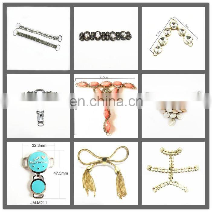 Clear Acrylic Rhinestone Ornaments For Women Shoe