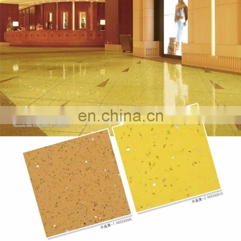 Crystal White quartz countertop slabs