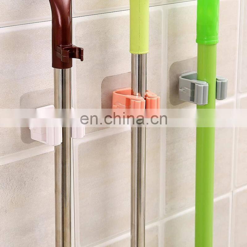 Wall Mounted Mop Organizer Holder Brush Broom Hanger Home Storage Rack Bathroom accessories